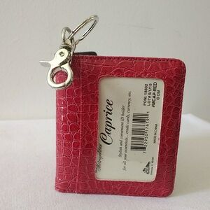 Red Key and Card Holder